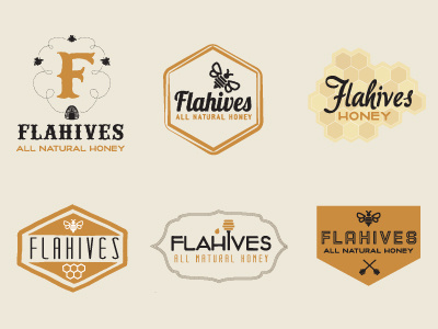 Flahives Honey Logo Exploration