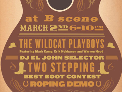 Saddle Up at B scene Poster