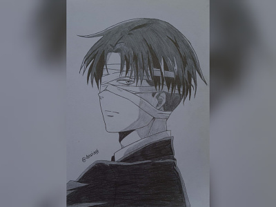 Re-draw : Levi Ackerman 4 anime attack on titan levi ackerman pencil art shingeki no kyojin