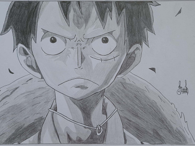 Monkey d luffy, Luffy, One piece drawing