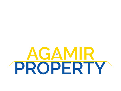 Agamir Property branding design graphic design illustration logo simple typography unique vector