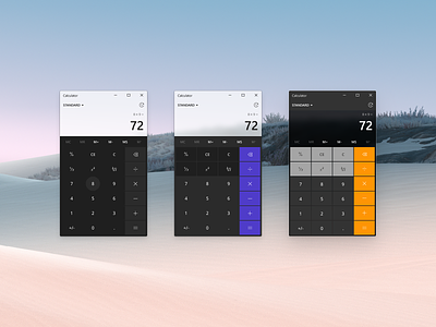 Windows 10 calculator app design calculator fluent design windows 10