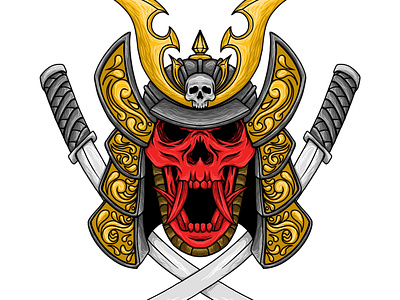 Skull samurai