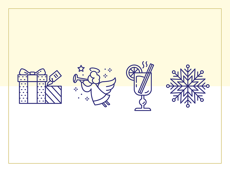 Christmas Icons Set christmas christmas icon icon set santa claus santa icon ui ux vector