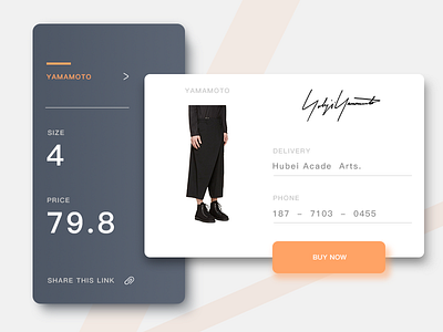 Daily UI #002 Card Checkout daily ui