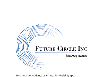 Future Circle Inc 3 logo app design graphic design illustration logo typography