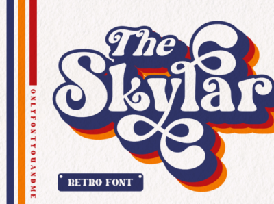 The Skylar Font font graphic design handwritten fonts typeface typography