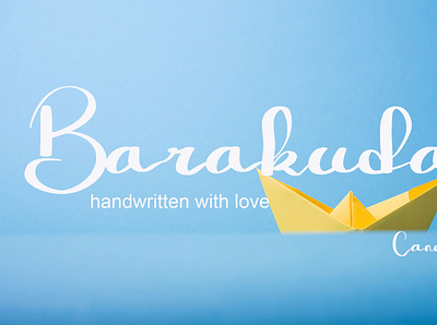 Barakuda font graphic design handwritten fonts typeface typography