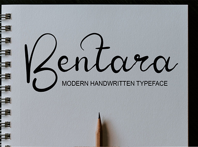 Bentara 3d animation branding design font graphic design handwritten fonts illustration logo motion graphics typeface typography ui