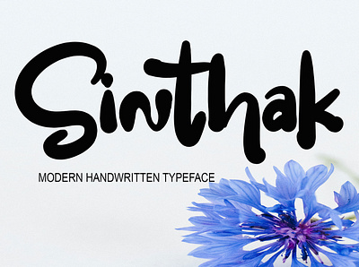 Sinthak branding design font graphic design handwritten fonts illustration logo typeface typography ui