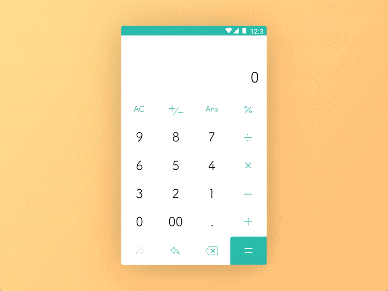 Smart Calcy android app best calculator clean design interaction ios material percentage top ui