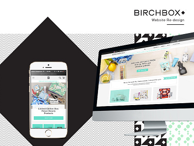 Birchbox Website Redesign
