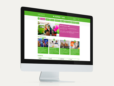 Webdesign Website Kidsproof css custom design frontend html uix webdesign webdesigner website website design