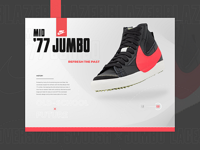 Nike Blazer Mid ‘77 Jumbo Black Hero