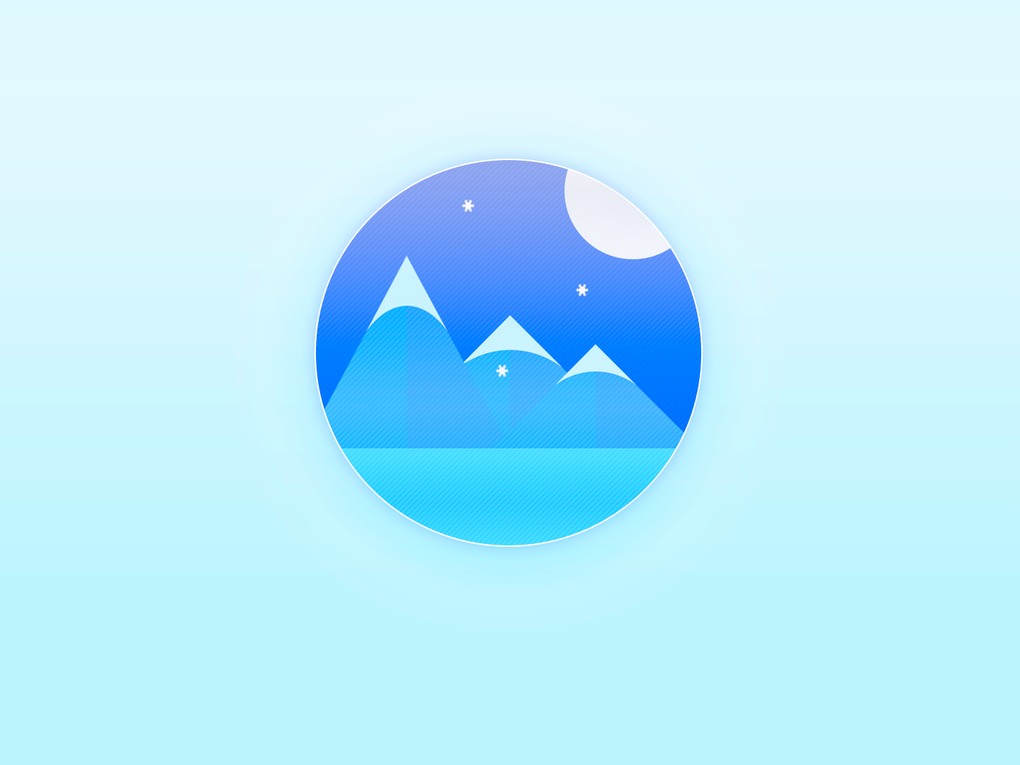 Warm Up - Snow Globe by Nathan Barnes on Dribbble