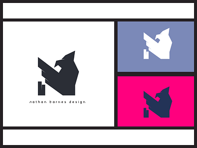Griffin Design Logo - N branding design griffin griffon icon illustration illustrator logo minimal typography vector