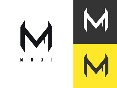 MOXI Logo - 2nd Revision branding clean design designer icon illustration lettering line art logo minimal moxie typography vector