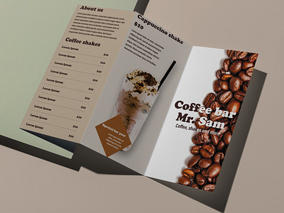 Coffee bar Booklet