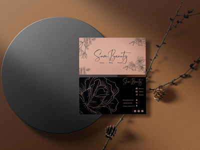 Beauty salon Business card