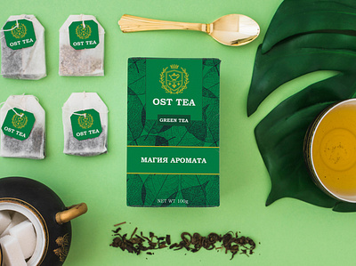 Tea packaging Design branding design graphic design logo typography
