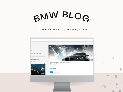 BMW Blog blog github graphic design