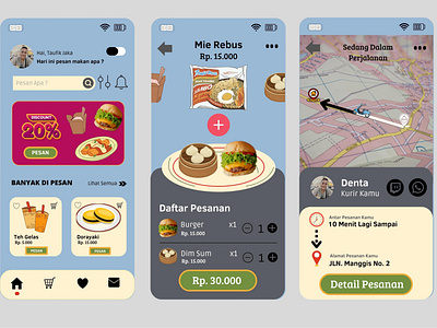Aplikasi Seluler Pengiriman Makanan