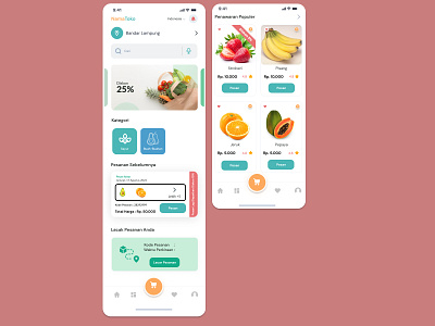 Aplikasi Pembelian app design ui