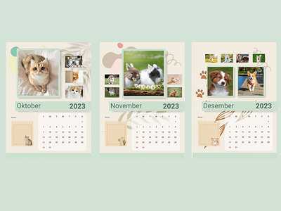 Kalender Gambar Binatang