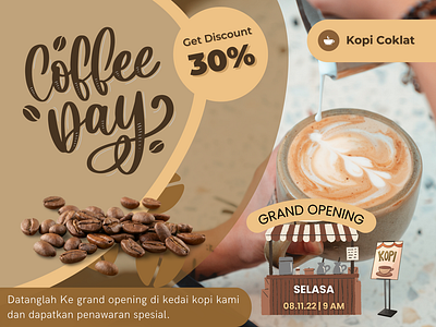 Grand Opening Kedai Kopi