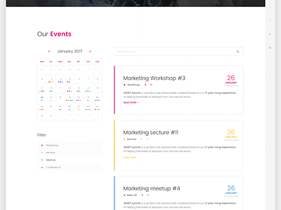 Events calendar on hub:raum site calendar events events calendar filter hubraum t mobile