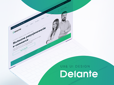 Delante UX & UI Process architecture case study ui ux customer journey map flow process ux ui redesign seo agency