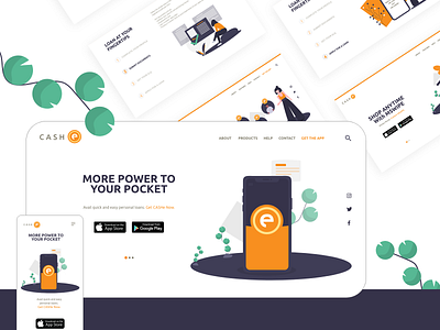 Fin-Tech Website Interface clean ui design finance flat ideas inspiration layout minimal mockup ui uidesign undraw vector website website concept