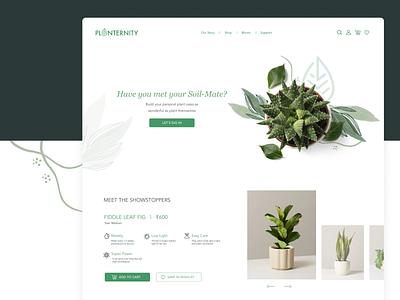 Web UI for Plants