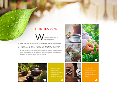 Tea Tales conversation inspiration interface social connect social wall tea ui