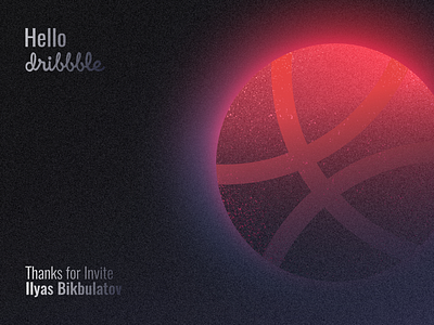 Hello Dribbble