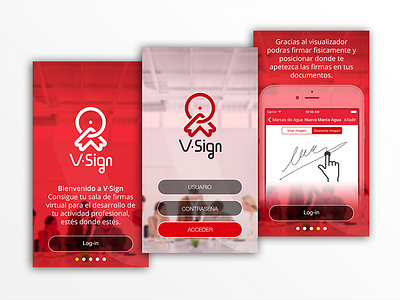 VSign App app help login sign steps