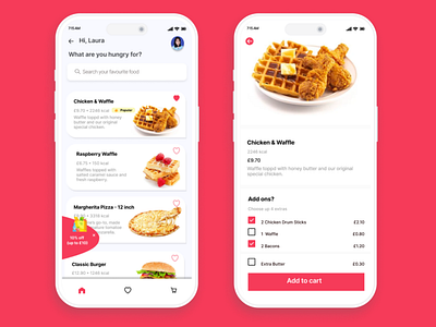 Food Delivery Mobile App Design