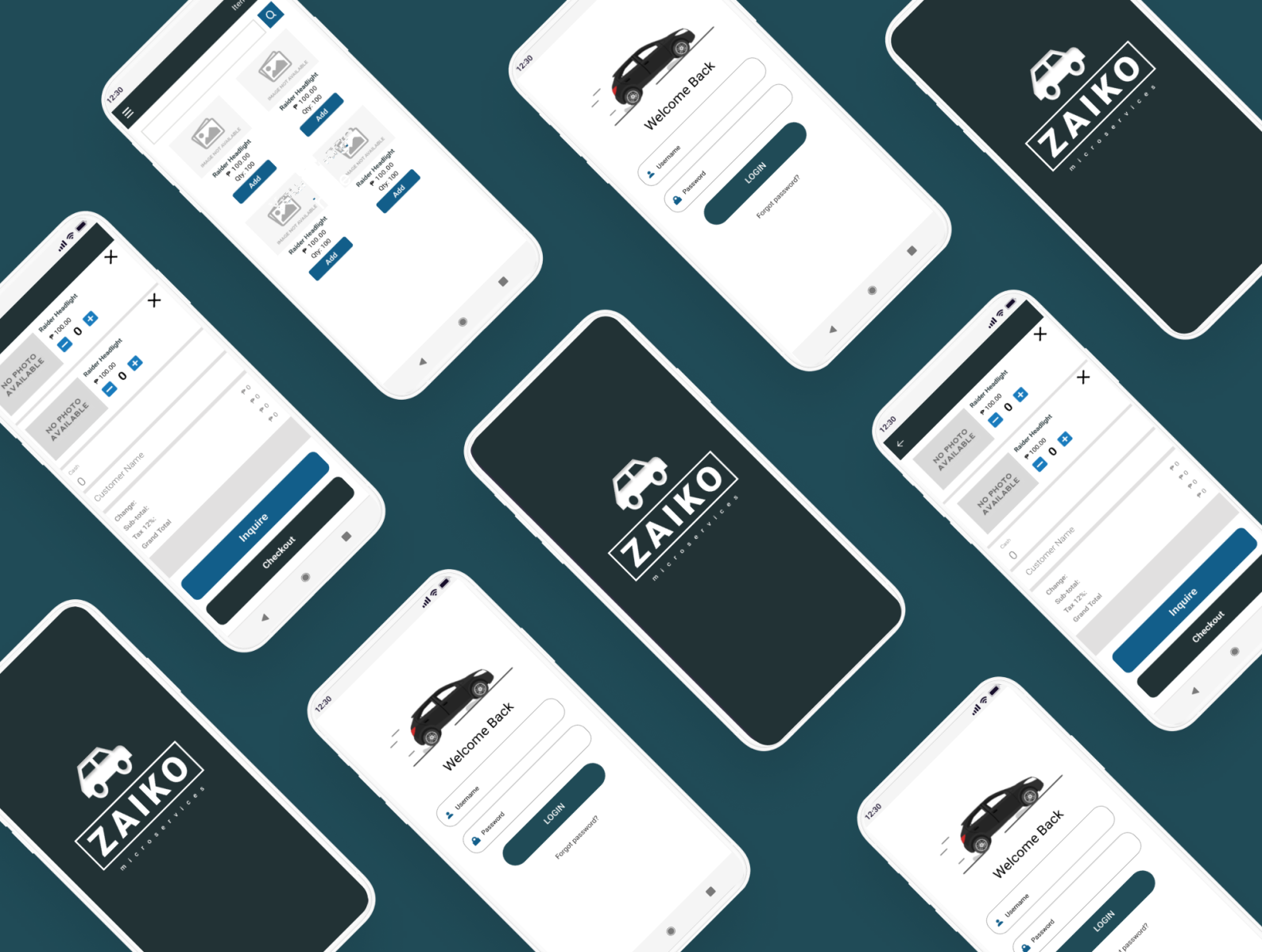 Zaiko inventory management app by LaurateUX on Dribbble 