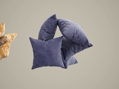 Cloth Transformation 3D Animation Part 3 3d 3d animation 3d art 3d motion advertisement animation branding cinema 4d cloth cushion dynamic fabric houdini interior motion design motion graphics sofa softbody ui ux