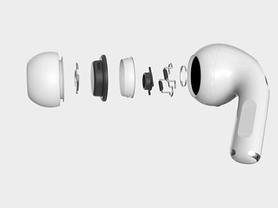 Apple Airpods Pro - 3d Product Animation 3d 3d animation 3d art 3d design 3d motion 3d motion design 3d render advertisement airpods animation apple artwork branding c4d cinema 4d headphone motion graphics product redshift