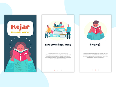 Kejar - Kelompok Belajar | Study Groups Apps designer graphicdesigner mobileapps ui uidesigner