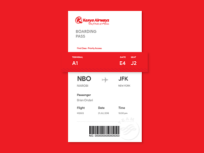Boarding Pass airlines boarding pass graphic design plane print tickets travel ui ux