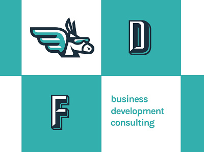 Flying Donkey Logo. animal brand branding bussiness design donkey icon illustration logo vector