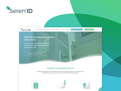 Seren'ID wordpress website