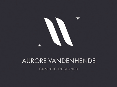 Aurore Vandenhende - branding logotype