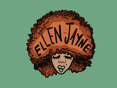 Official Ellen Jayne Design Logo design ellenjaynedesign graphic illustration logo