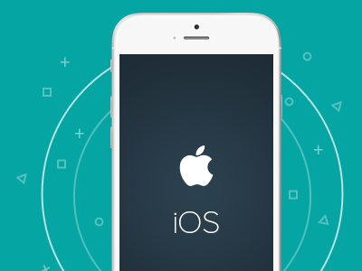 iOS app apple elements geometrics mobile sem seo visual