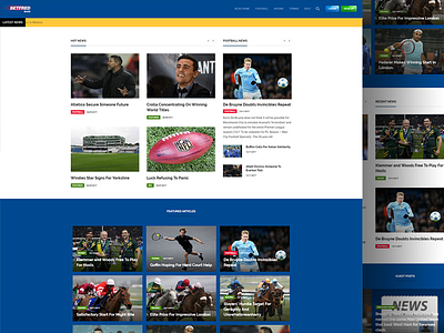 Betfred Blog Redesign