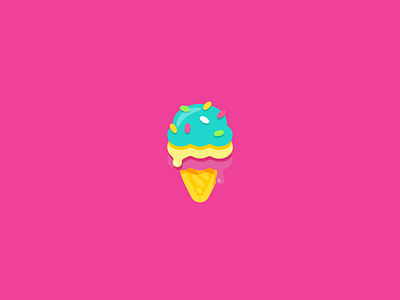 Ice cream emoji