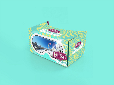 VR Cardboard Headset Design cardboard design dubai google packaging vr